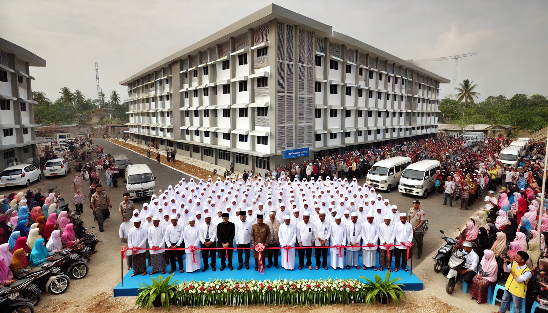 Peresmian Gedung Baru untuk Santri Pondok Pesantren